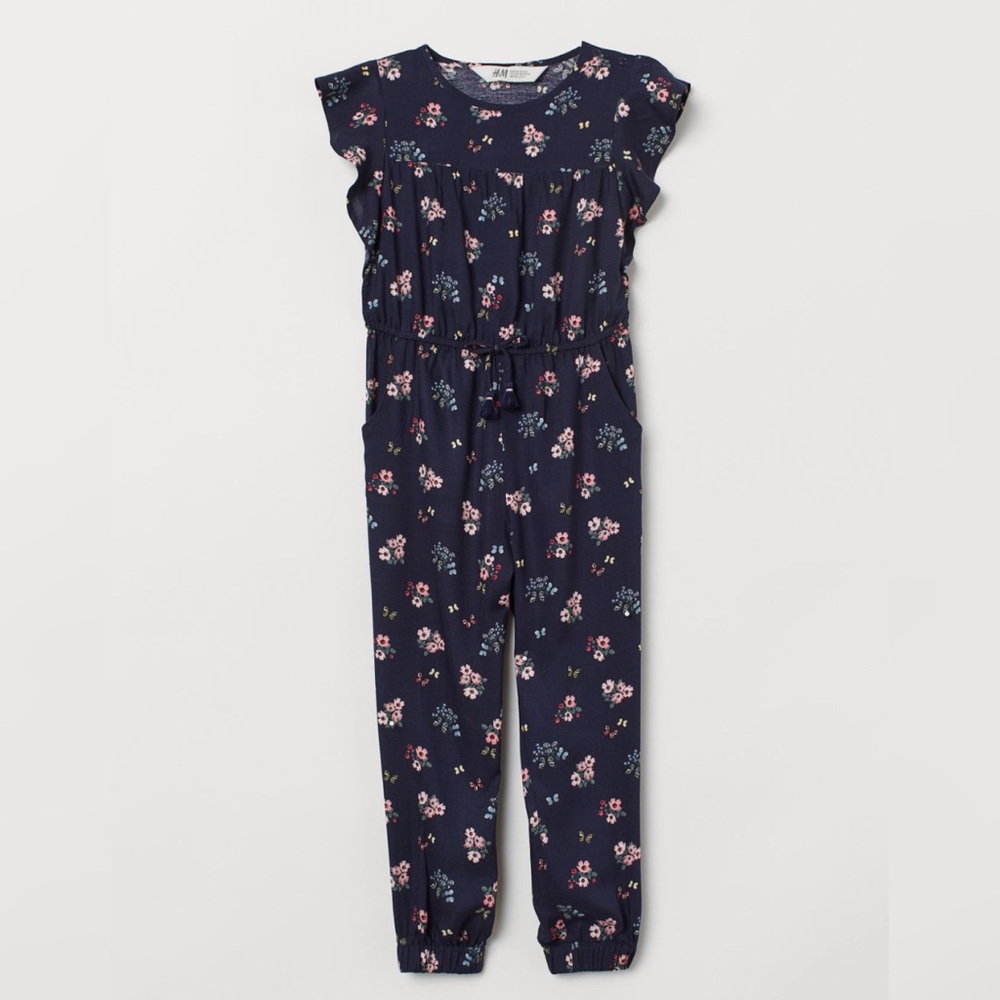H&M • Floral Jumpsuit